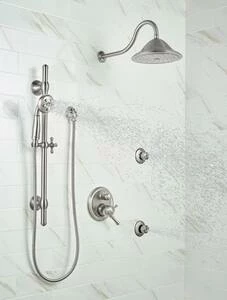 Top 10 🎁 Delta Faucet Cassidy™ 7 in. 6-Setting Integrated Diverter Valve Trim in Brilliance Stainless 🔥 - Image 2