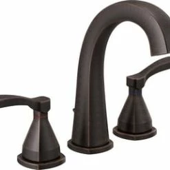 New 🎁 Delta Faucet Stryke® Two Handle Widespread Bathroom Sink Faucet in Venetian Bronze 🌟