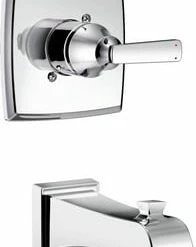 Best Pirce 👏 Delta Faucet Ashlyn® Single Handle Wall Mount Filler in Chrome (Trim Only) ⭐