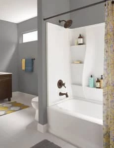 Promo 🛒 Delta Faucet Cassidy™ Two Handle Single Function Bathtub & Shower Faucet in Venetian Bronze (Trim Only) ❤️ - Image 2