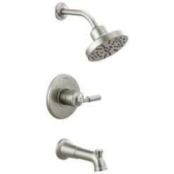 Top 10 💯 Delta Faucet Bowery™ Single Handle Multi Function Bathtub & Shower Faucet in Brilliance® Stainless Trim Only 🔔