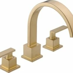 Cheapest 🥰 Delta Faucet Vero® Two Handle Roman Tub Faucet in Champagne Bronze Trim Only 😉