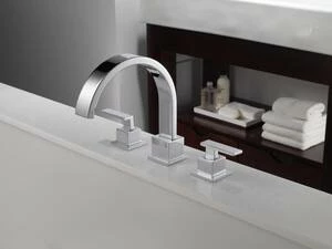 Promo ✔️ Delta Faucet Vero® Two Handle Roman Tub Faucet in Venetian Bronze Trim Only 💯 - Image 2