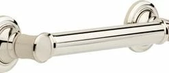 Discount 🔔 Delta Faucet Traditional 12 in. Grab Bar in Polished Nickel 🔔