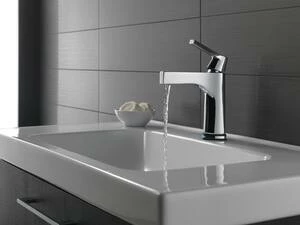 Cheap 😍 Delta Faucet Zura® Single Handle Monoblock Bathroom Sink Faucet in Brilliance Stainless 😀 - Image 2