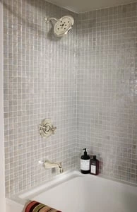 Hot Sale 🌟 Delta Faucet Cassidy™ No Handle Single Function Bathtub & Shower Faucet in Brilliance® Polished Nickel (Trim Only) 🧨 - Image 3