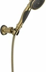 Best Pirce 🥰 Delta Faucet Multi Function Hand Shower in Brilliance® Champagne Bronze ⭐