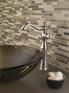 Best Pirce 🤩 Delta Faucet Cassidy™ Single Handle Vessel Filler Bathroom Sink Faucet in Brilliance® Champagne Bronze 😍 - Image 3