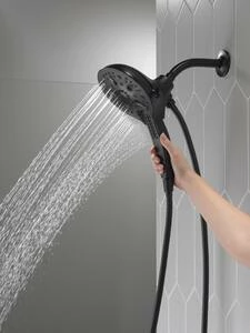 New 💯 Delta Faucet In2ition® Multi Function Hand Shower in Matte Black 😉 - Image 6