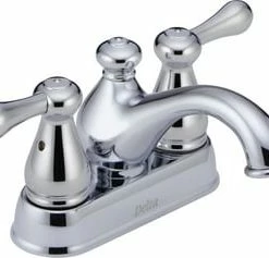 Best reviews of ⭐ Delta Faucet Leland® Two Handle Centerset Bathroom Sink Faucet in Polished Chrome 🧨