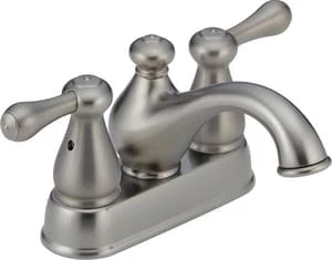 Budget 🧨 Delta Faucet Leland® Two Handle Centerset Bathroom Sink Faucet in Brilliance Stainless 😍