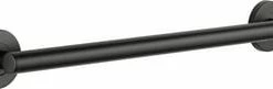 Deals 🔔 Delta Faucet Contemporary 24 in. Grab Bar in Matte Black ⌛