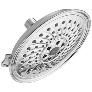 Deals 🧨 Delta Faucet Universal Showering Multi Function H2Okinetic®, Full Body and Pause Showerhead in Chrome ⌛