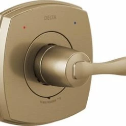 Top 10 🎉 Delta Faucet Stryke® 14 Series Single Handle Single Function Shower Faucet in Brilliance® Champagne Bronze Trim Only 👍