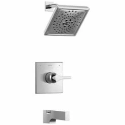 Wholesale 👍 Delta Faucet Zura® Single Handle Multi Function Bathtub & Shower Faucet in Polished Chrome (Trim Only) 😀