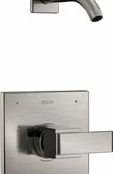 Deals 🤩 Delta Faucet Ara® Monitor 14 Series Single Function Pressure Balanced Shower Only Trim - Less Shower Head in Brilliance Stainless 🧨