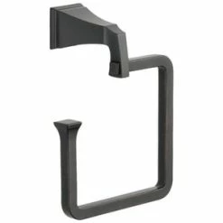 Budget 🧨 Delta Faucet Dryden™ Square Open Towel Ring in Venetian Bronze ✨