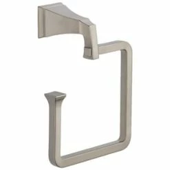 Brand new 🔥 Delta Faucet Dryden™ Square Open Towel Ring in Brilliance Stainless ⌛