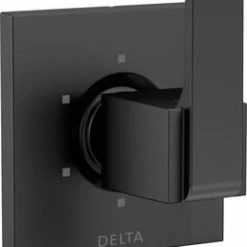 Best Sale 🎁 Delta Faucet Ara® 6-Setting 3-Port Diverter Trim in Brilliance Matte Black 😀