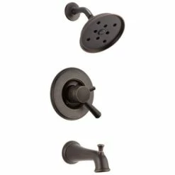 Deals 🔔 Delta Faucet Linden™ Two Handle Single Function Bathtub & Shower Faucet in Venetian Bronze (Trim Only) ⌛