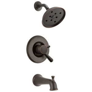 Deals 🔔 Delta Faucet Linden™ Two Handle Single Function Bathtub & Shower Faucet in Venetian Bronze (Trim Only) ⌛