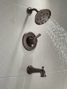 Deals 🔔 Delta Faucet Linden™ Two Handle Single Function Bathtub & Shower Faucet in Venetian Bronze (Trim Only) ⌛ - Image 2