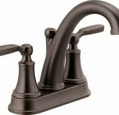 Wholesale 🎉 Delta Faucet Woodhurst™ Two Handle Centerset Bathroom Sink Faucet in Venetian Bronze 💯