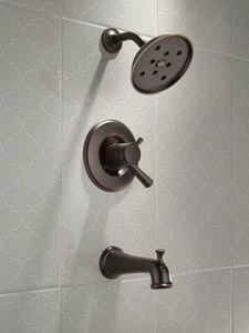 Deals 🔔 Delta Faucet Linden™ Two Handle Single Function Bathtub & Shower Faucet in Venetian Bronze (Trim Only) ⌛ - Image 3