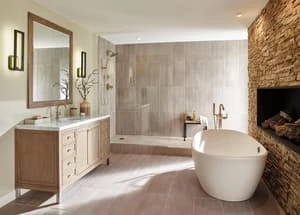 Wholesale ✨ Delta Faucet Trinsic® Single Handle Multi Function Bathtub & Shower Faucet in Brilliance® Champagne Bronze (Trim Only) 🌟 - Image 5