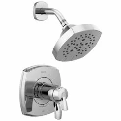 Best Pirce ❤️ Delta Faucet Stryke® Two Handle Multi Function Shower Faucet in Polished Chrome ✔️