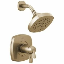 Wholesale 🧨 Delta Faucet Stryke® Two Handle Multi Function Shower Faucet in Brilliance® Champagne Bronze (Trim Only) 🌟