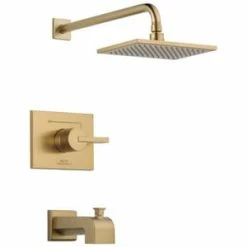 Best reviews of 😍 Delta Faucet Vero® Single Handle Single Function Bathtub & Shower Faucet in Brilliance® Champagne Bronze (Trim Only) 😍
