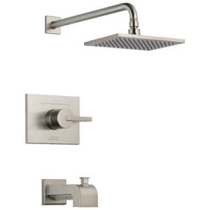 Wholesale 😍 Delta Faucet Vero® Single Handle Single Function Bathtub & Shower Faucet in Brilliance® Stainless (Trim Only) ❤️