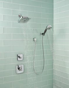New 💯 Delta Faucet Ashlyn® Monitor 14 Series Single Function Pressure Balanced Shower Only Trim - Less Shower Head in Polished Chrome 💯 - Image 3