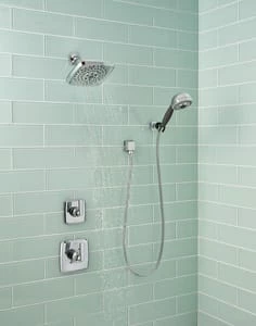 New 💯 Delta Faucet Ashlyn® Monitor 14 Series Single Function Pressure Balanced Shower Only Trim - Less Shower Head in Polished Chrome 💯 - Image 4