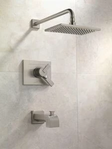 Best reviews of ✨ Delta Faucet Vero® Two Handle Single Function Bathtub & Shower Faucet in Brilliance® Champagne Bronze (Trim Only) ⌛ - Image 6