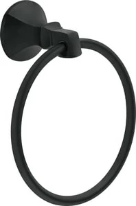 Best Pirce 💯 Delta Faucet Ashlyn® Round Closed Towel Ring in Matte Black 💯