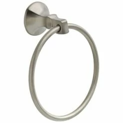 Coupon 🎉 Delta Faucet Ashlyn® Round Closed Towel Ring in Stainless ⌛
