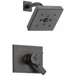 Promo ⌛ Delta Faucet Vero® Monitor 17 Series Shower Only Trim with H2Okinetic Showerhead in Venetian Bronze (Trim Only) ⭐