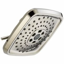 Outlet ✔️ Delta Faucet Universal Showering Multi Function H2Okinetic®, Full Body and Pause Showerhead in Polished Nickel 🎉