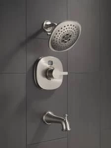 Best reviews of ⭐ Delta Faucet Universal Showering Multi Function Full Body, H2Okinetic® and Pause Showerhead in Chrome 🧨 - Image 3