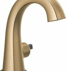 New 🎉 Delta Faucet Stryke® Bathroom Sink Faucet in Champagne Bronze Handles Sold Separately 🤩