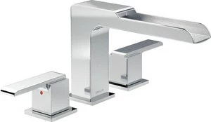 Flash Sale 🔥 Delta Faucet Ara® Two Handle Roman Tub Faucet in Polished Chrome Trim Only 🌟