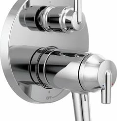 Best Sale 🛒 Delta Faucet TempAssure® 17T Series Three Handle Bathtub & Shower Faucet in Chrome Trim Only 🛒