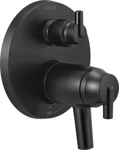 Best Sale 🛒 Delta Faucet Trinsic® Zinc Diverter Valve Trim in Matte Black 🤩
