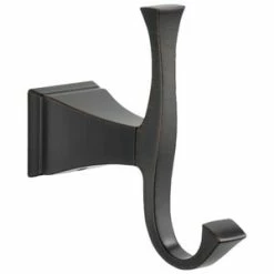 Promo 🔥 Delta Faucet Dryden™ 2-Hook Robe Hook in Venetian Bronze 👍