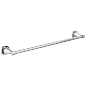 Best Pirce ⭐ Delta Faucet Stryke™ 24 in. Towel Bar in Polished Chrome 👏