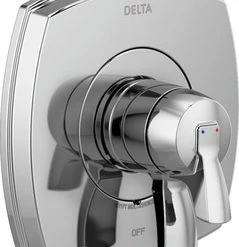 Cheapest 😍 Delta Faucet Stryke® 17 Series Two Handle Single Function Shower Faucet in Chrome Trim Only 🥰