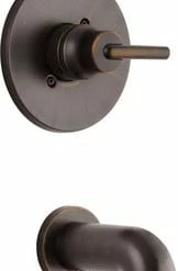 Hot Sale 😀 Delta Faucet Trinsic® Single Handle Wall Mount Filler in Venetian Bronze (Trim Only) ✔️