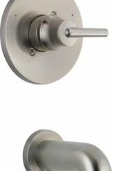 Best Sale ✔️ Delta Faucet Trinsic® Single Handle Wall Mount Filler in Brilliance® Stainless (Trim Only) 🌟